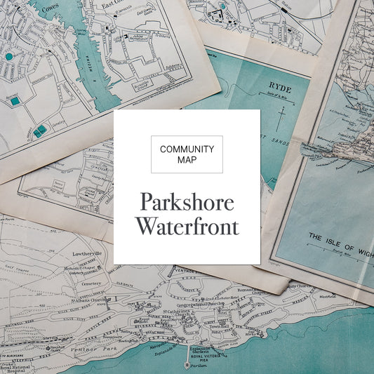 Parkshore Waterfront Map (25 Pack)
