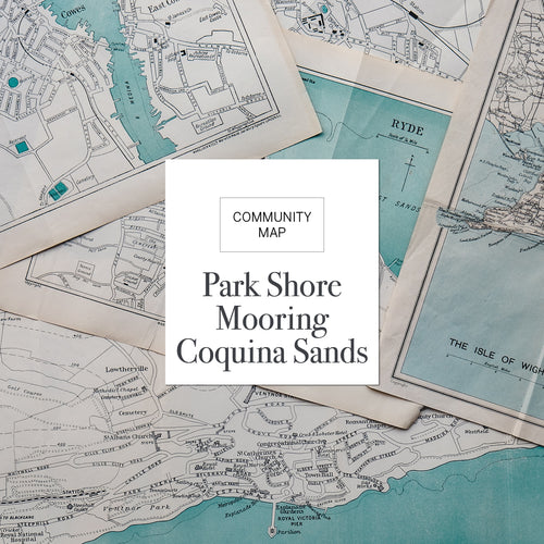 Park Shore, Moorings, Coquina Sands, Seagate Map (50 Pack)