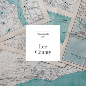 Lee County Map (50 Pack)