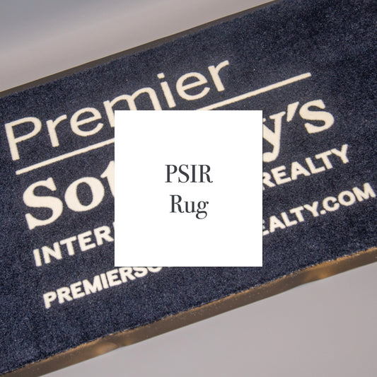 Black PSIR Rug 3 X 5