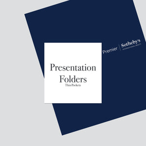 NEW Presentation Folder (Thin Pockets) (50 Pack)
