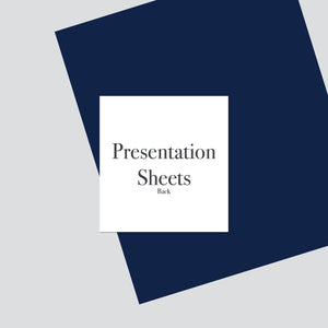 Presentation Sheet (Back) (100 Pack)